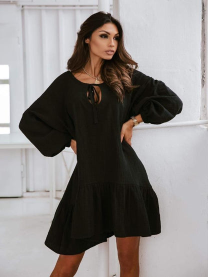 A Vintage Style Dress with Delicate Timeless Details