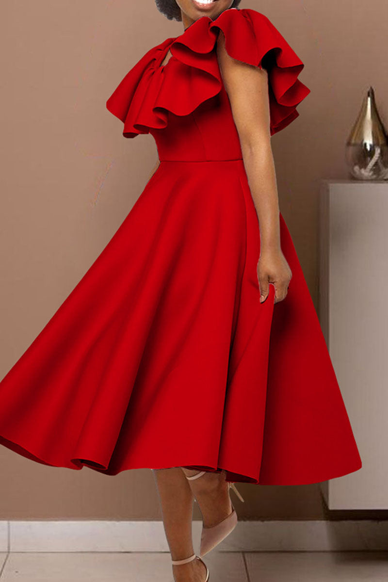 Classic Vintage Dress with a Flattering Fit
