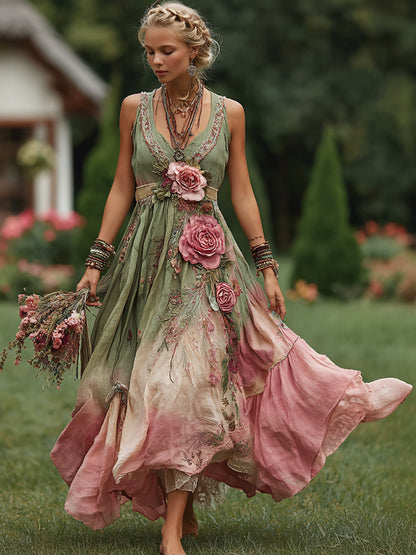 Classic Vintage Dress with a Flattering Fit