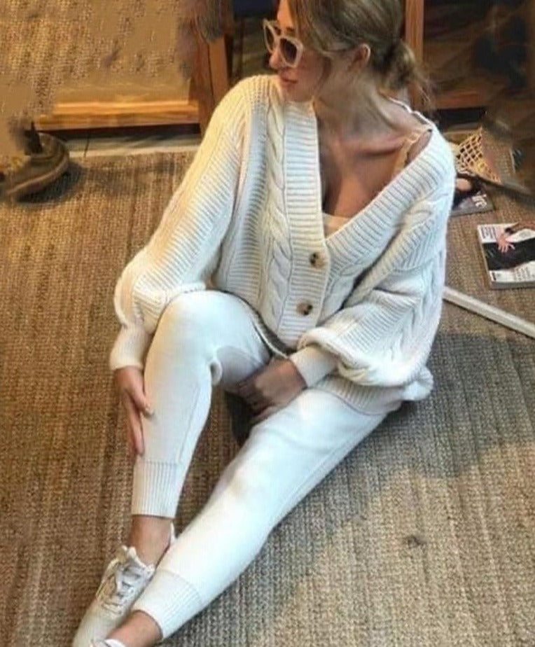 Vintage Inspired Cardigan with a Contemporary Edge