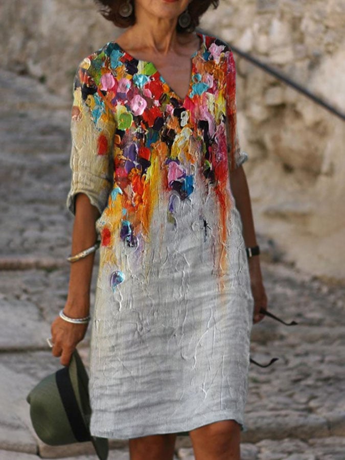 A Vintage Style Dress with Delicate Timeless Details