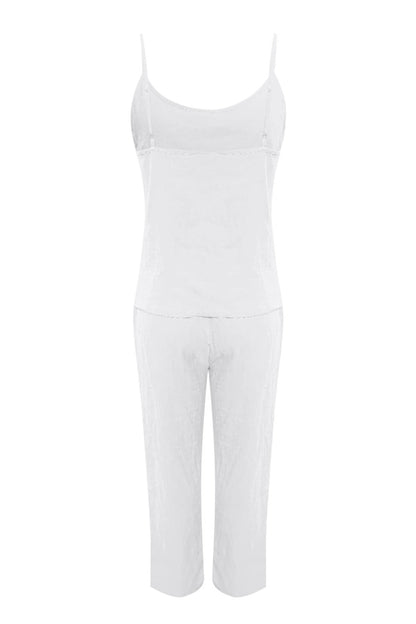 A Vintage Style Pants with Delicate Timeless Details