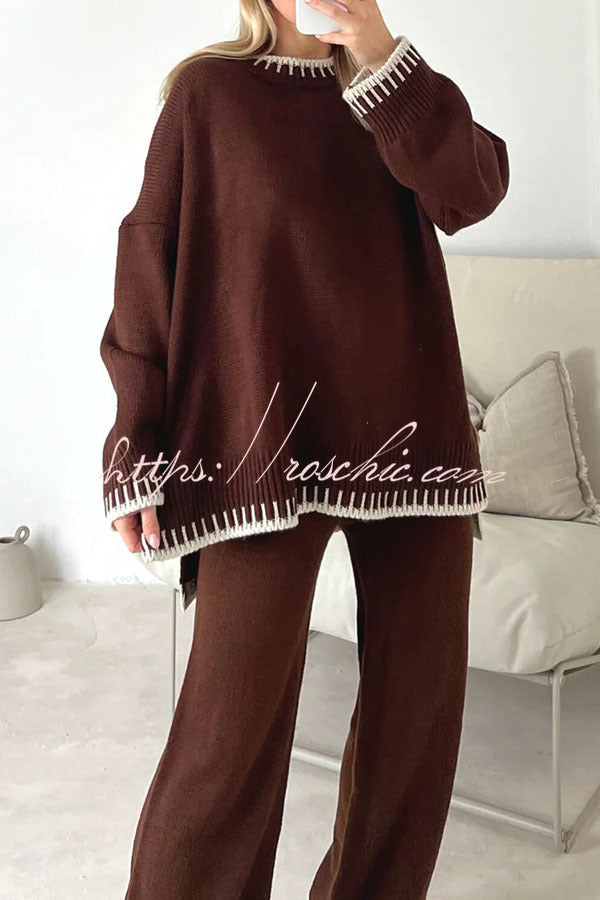 Classic Vintage Sweater with a Flattering Fit