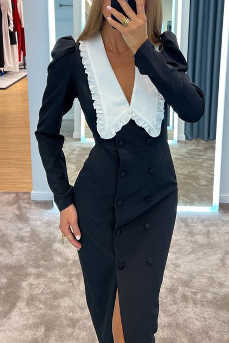 Well Tailored Dress with a Graceful Silhouette