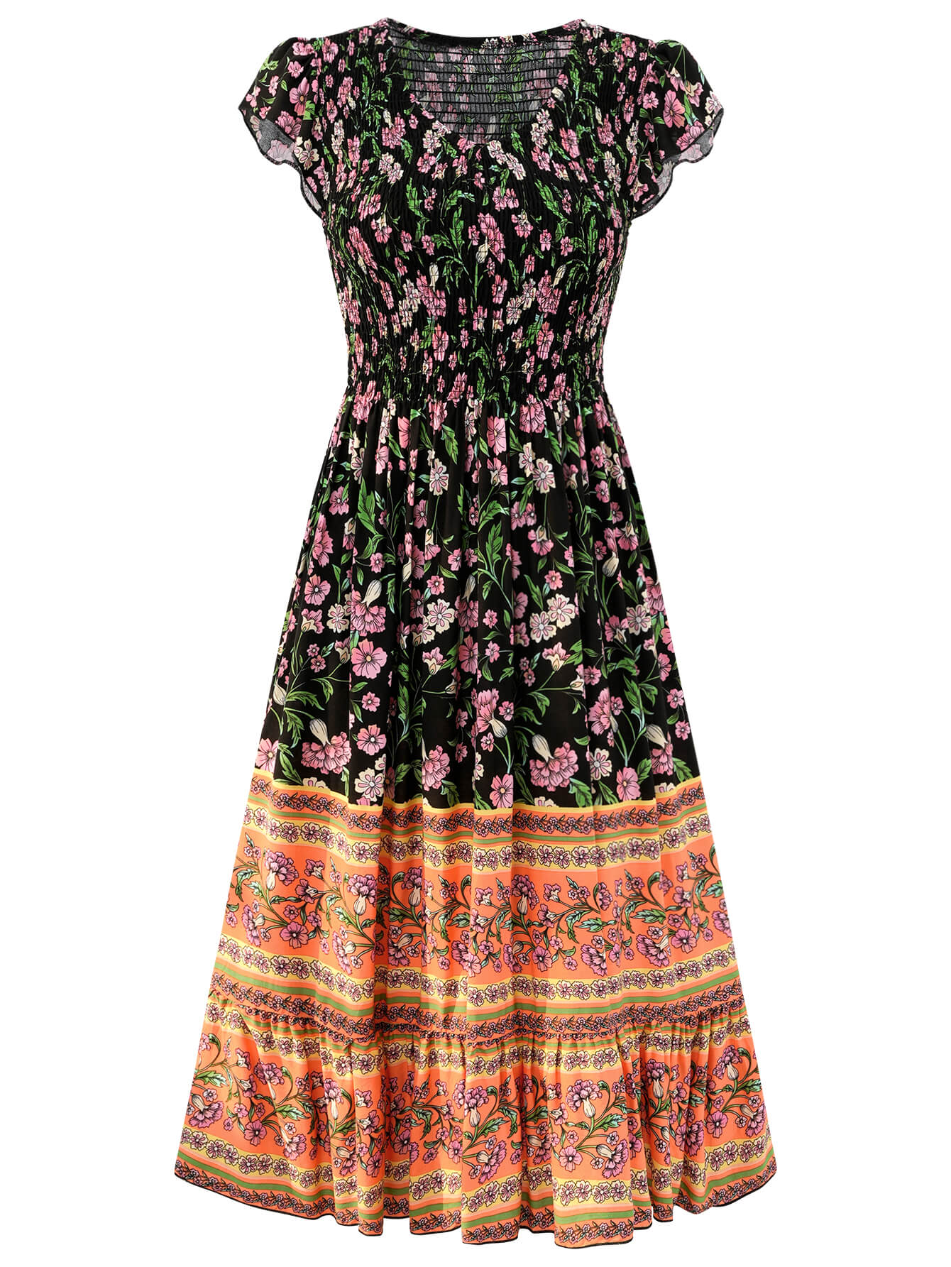 Classic Vintage Dress with a Flattering Fit
