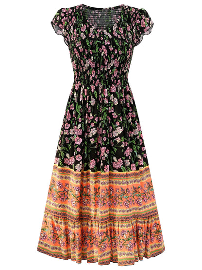 Classic Vintage Dress with a Flattering Fit