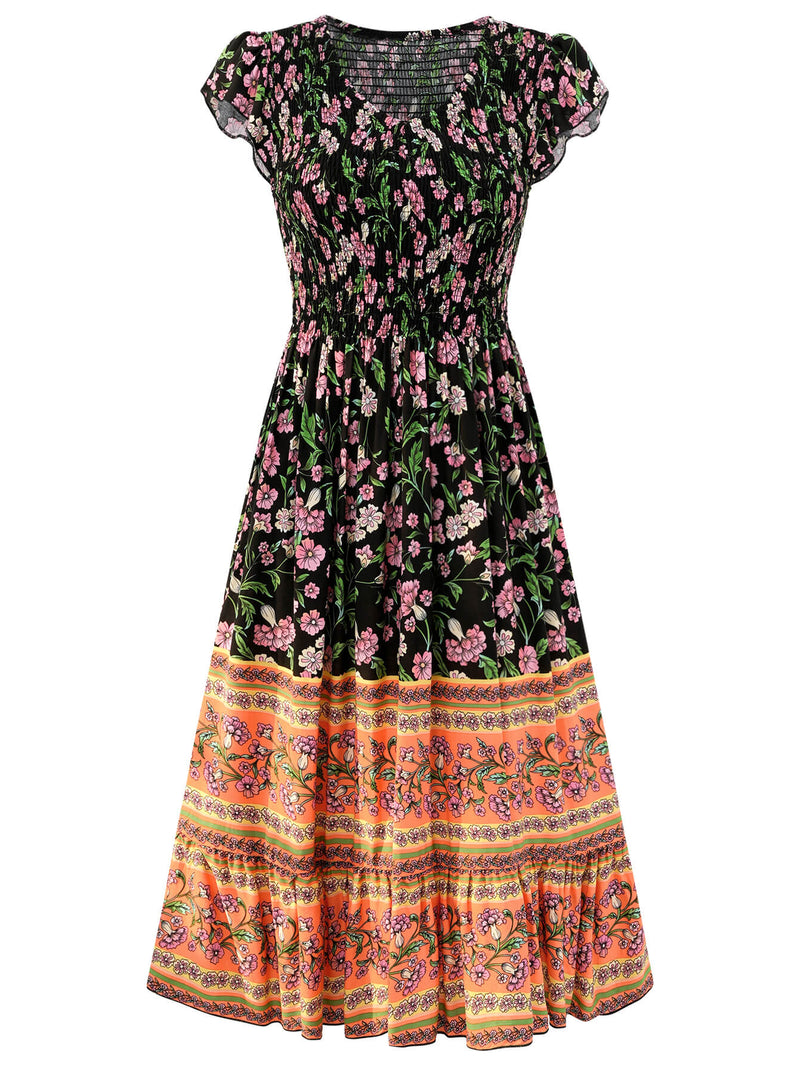 Classic Vintage Dress with a Flattering Fit