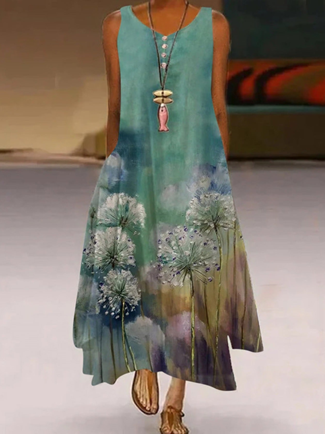 Elegantly Styled Dress for Everyday Wear