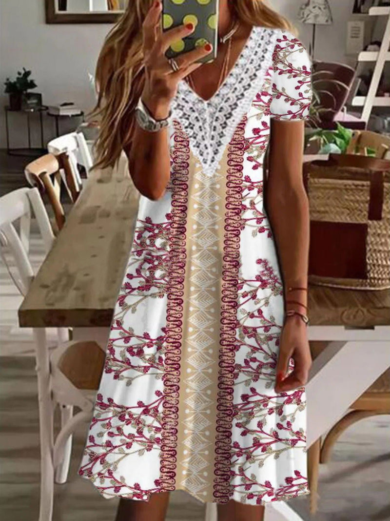 A Vintage Style Dress with Delicate Timeless Details