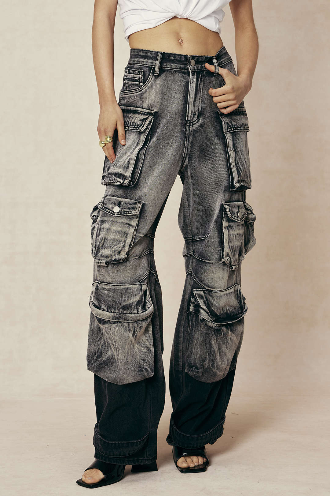 A Vintage Style Pants with Delicate Timeless Details