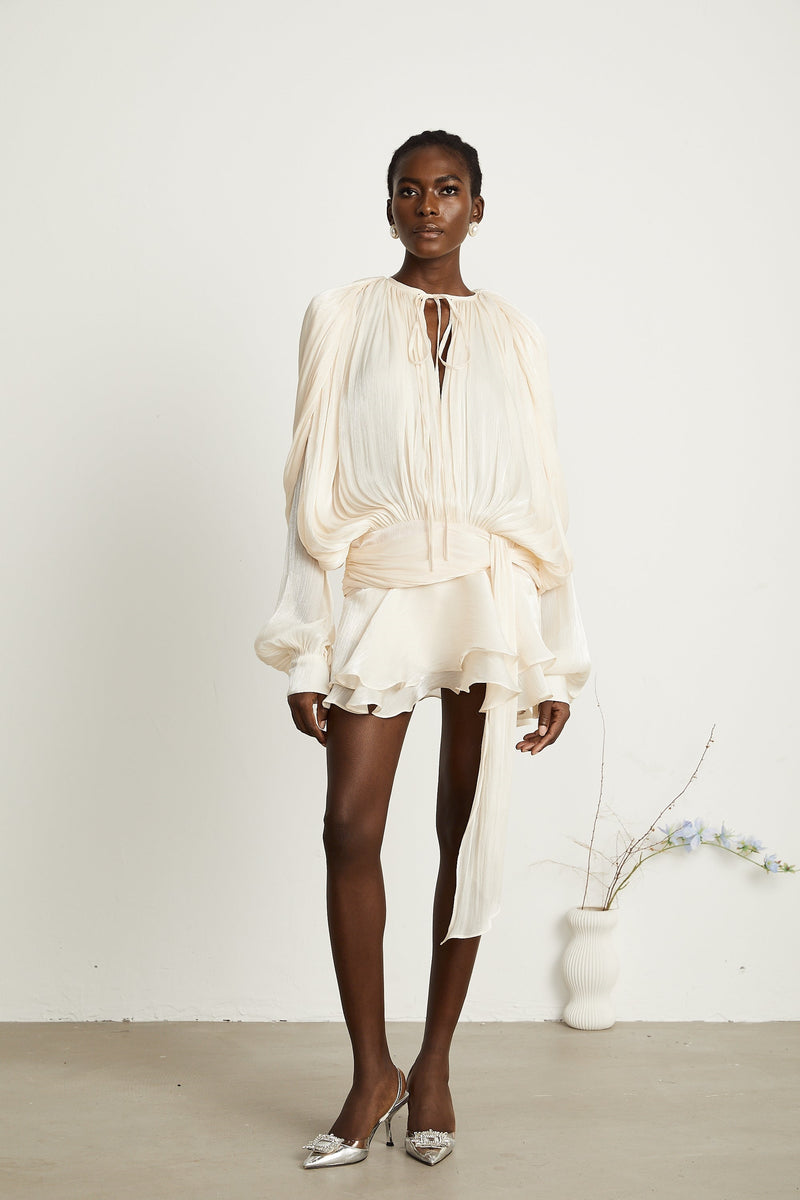 A Vintage Style Dress with Delicate Timeless Details