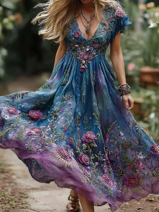 Vintage Inspired Dress with a Contemporary Edge