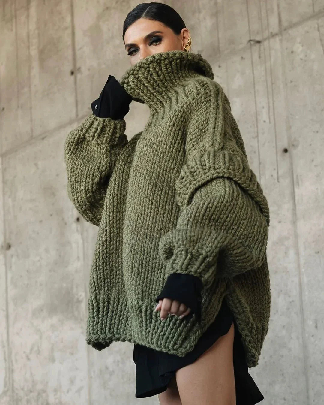 Vintage Inspired Sweater with a Contemporary Edge