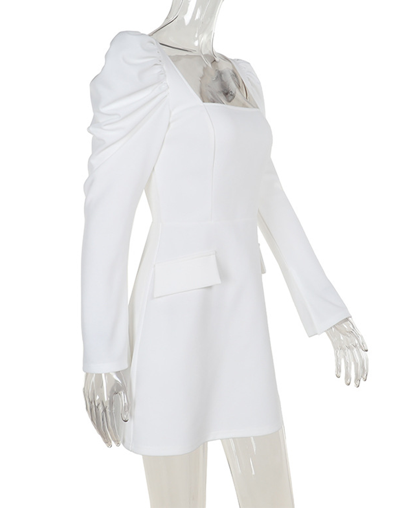 A Vintage Style Dress with Delicate Timeless Details