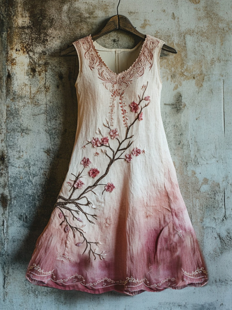Classic Vintage Dress with a Flattering Fit