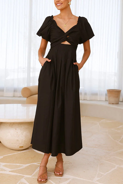 A Vintage Style Dress with Delicate Timeless Details