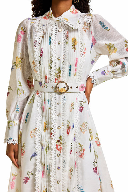 A Vintage Style Dress with Delicate Timeless Details