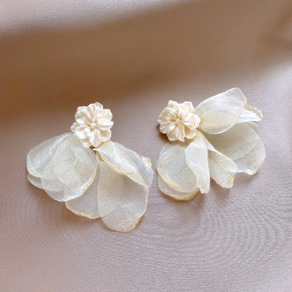 Beautiful Silver Earring with Unique Style