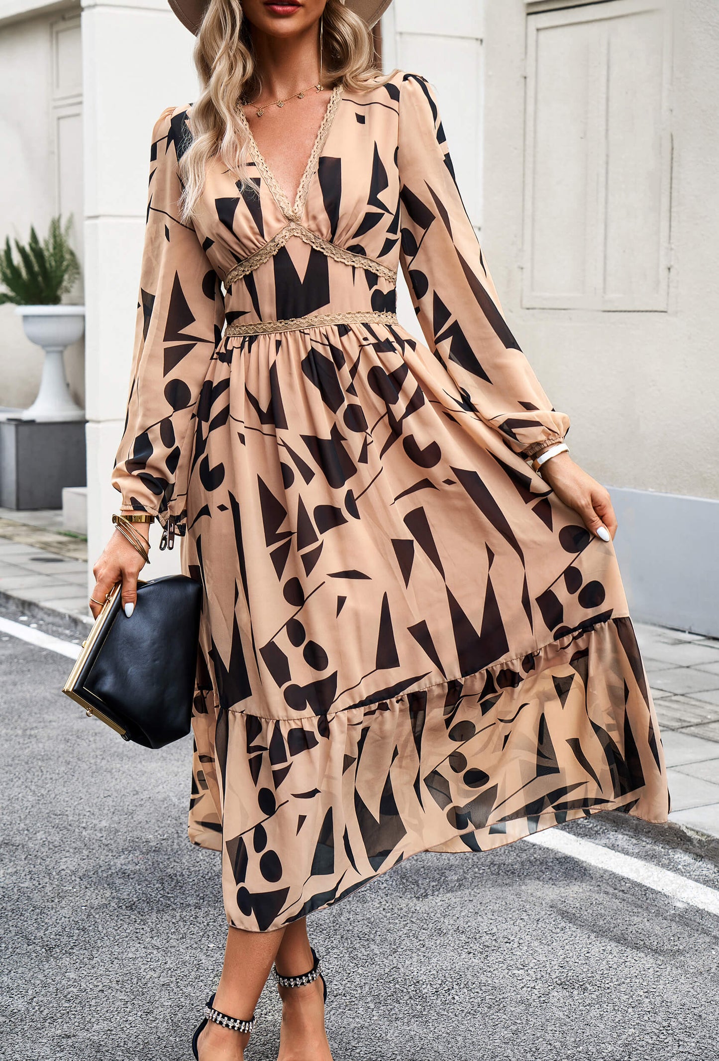 A Vintage Style Dress with Delicate Timeless Details