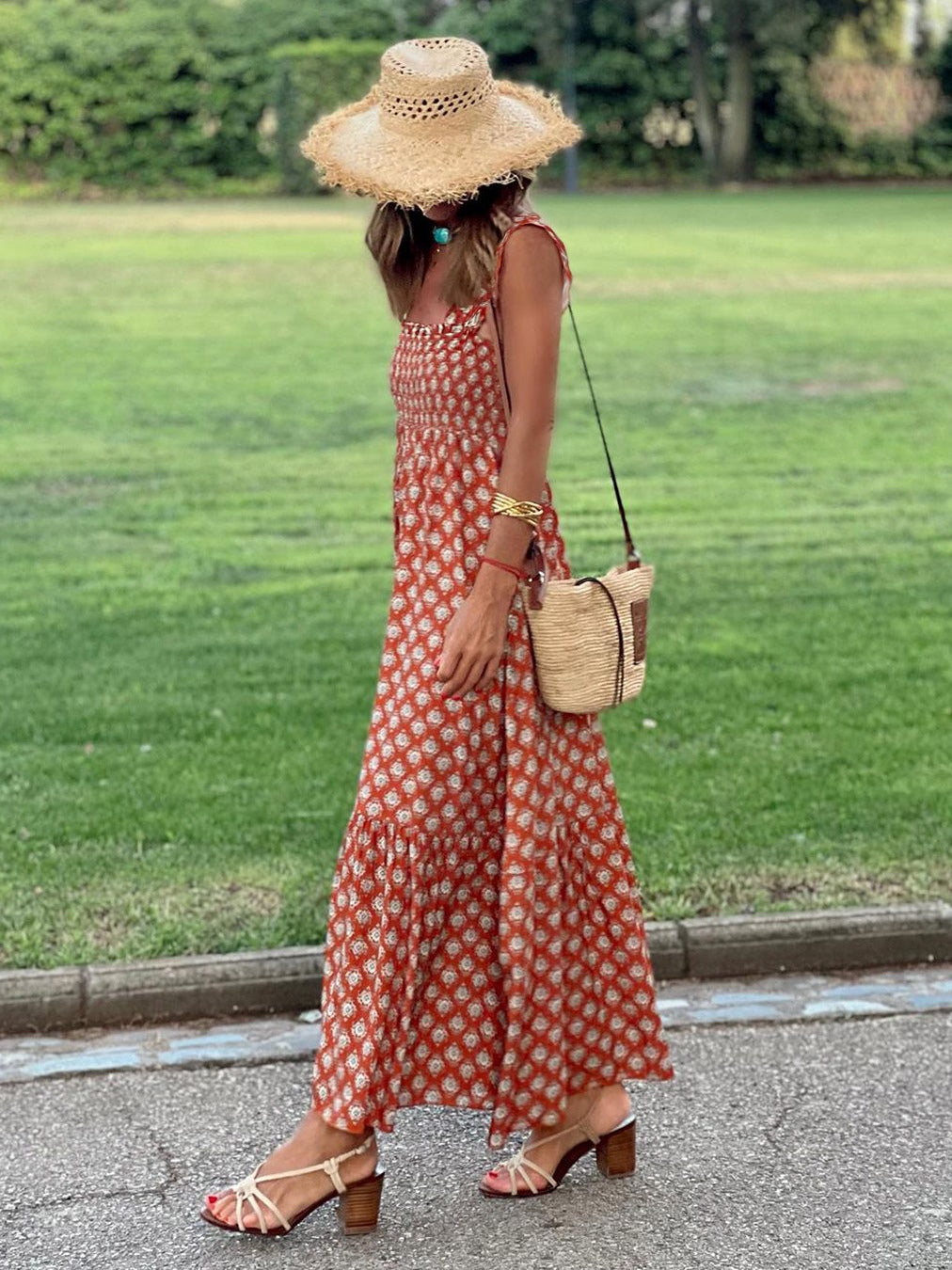 A Vintage Style Dress with Delicate Timeless Details