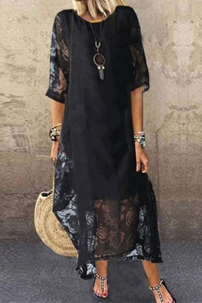 A Vintage Style Dress with Delicate Timeless Details