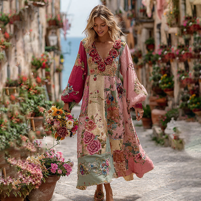Classic Vintage Dress with a Flattering Fit