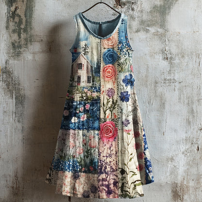 A Vintage Style Dress with Delicate Timeless Details