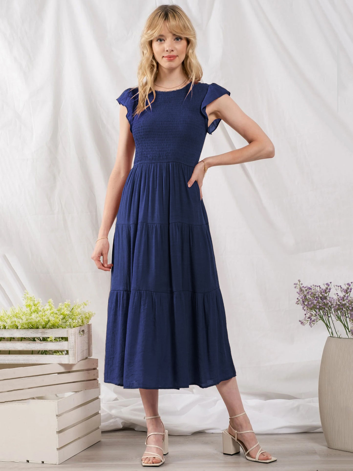 A Vintage Style Dress with Delicate Timeless Details