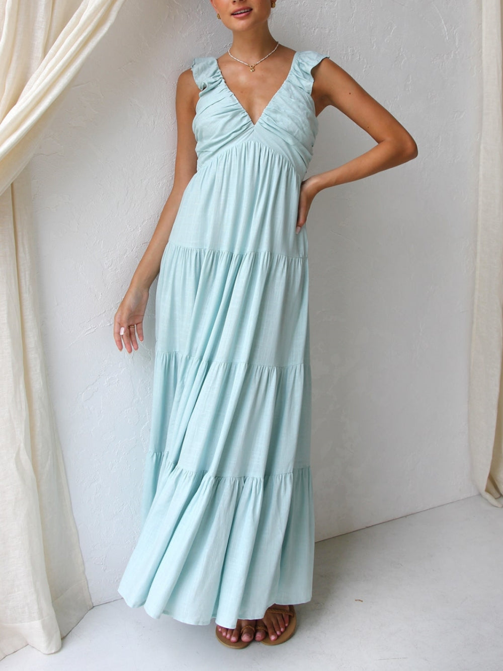 A Vintage Style Dress with Delicate Timeless Details