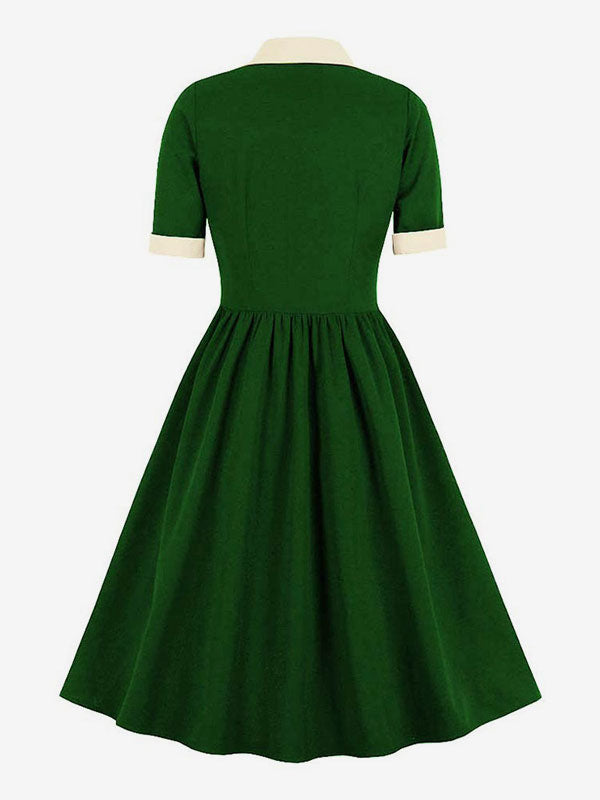 Classic Vintage Dress with a Flattering Fit