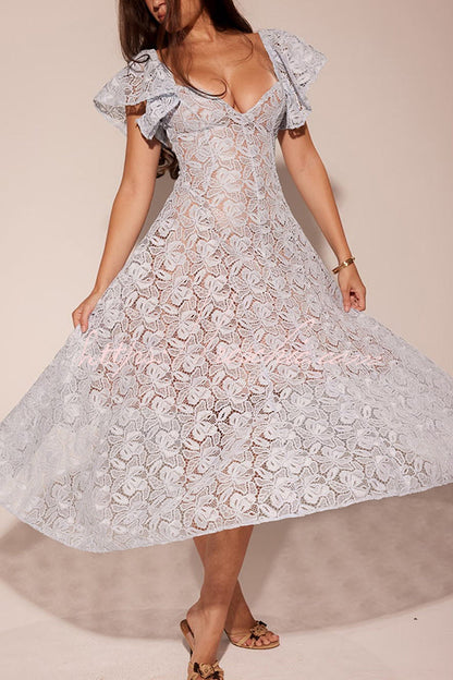 A Vintage Style Dress with Delicate Timeless Details