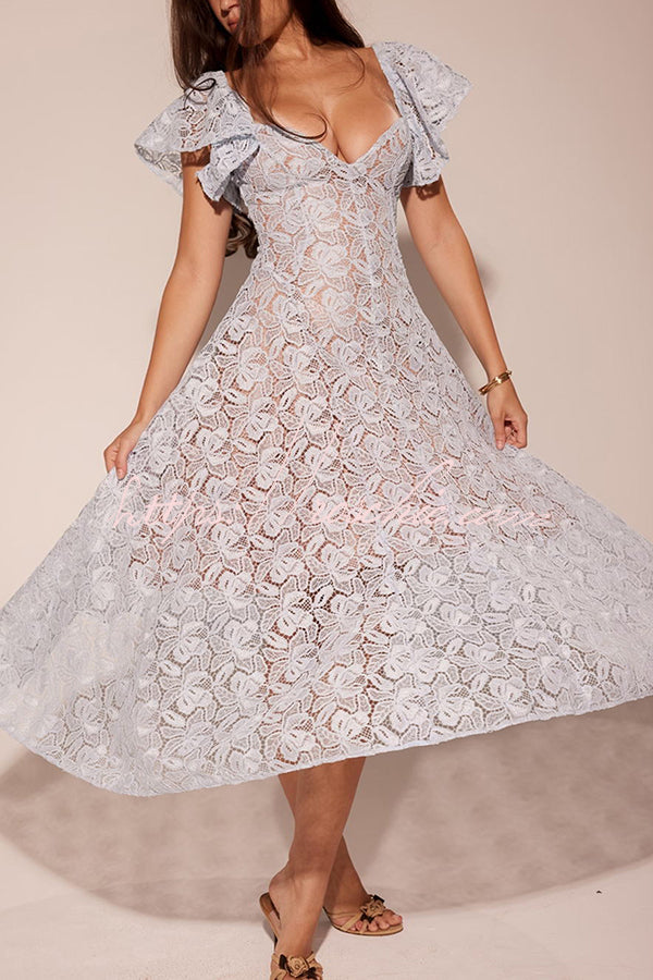 A Vintage Style Dress with Delicate Timeless Details