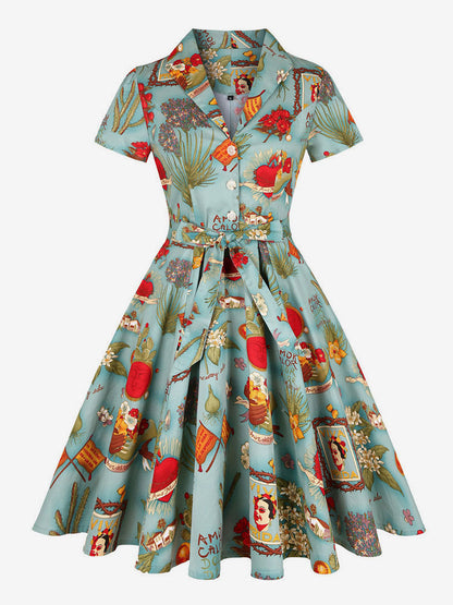A Vintage Style Dress with Delicate Timeless Details
