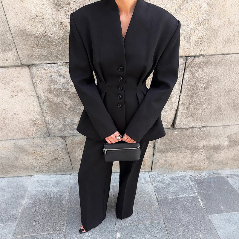 A Vintage Style Trousers with Delicate Timeless Details
