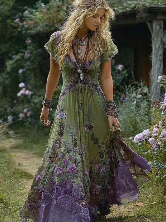 Classic Vintage Dress with a Flattering Fit