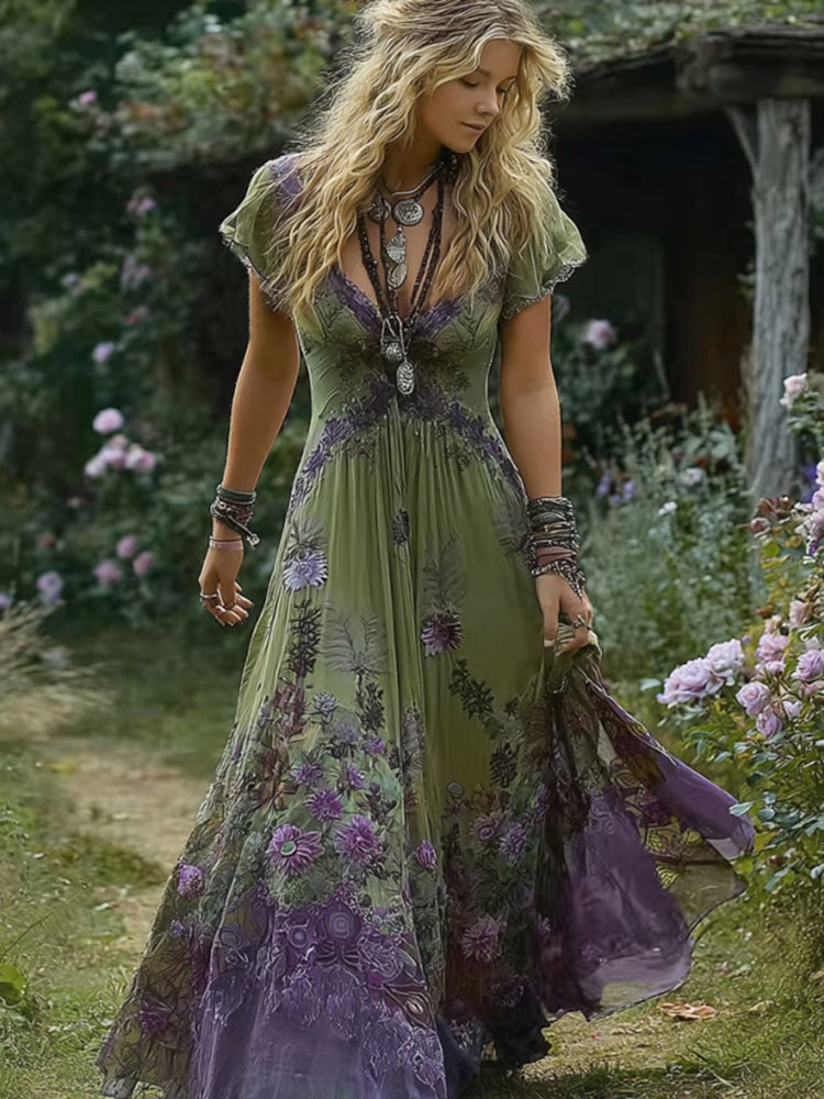 Classic Vintage Dress with a Flattering Fit