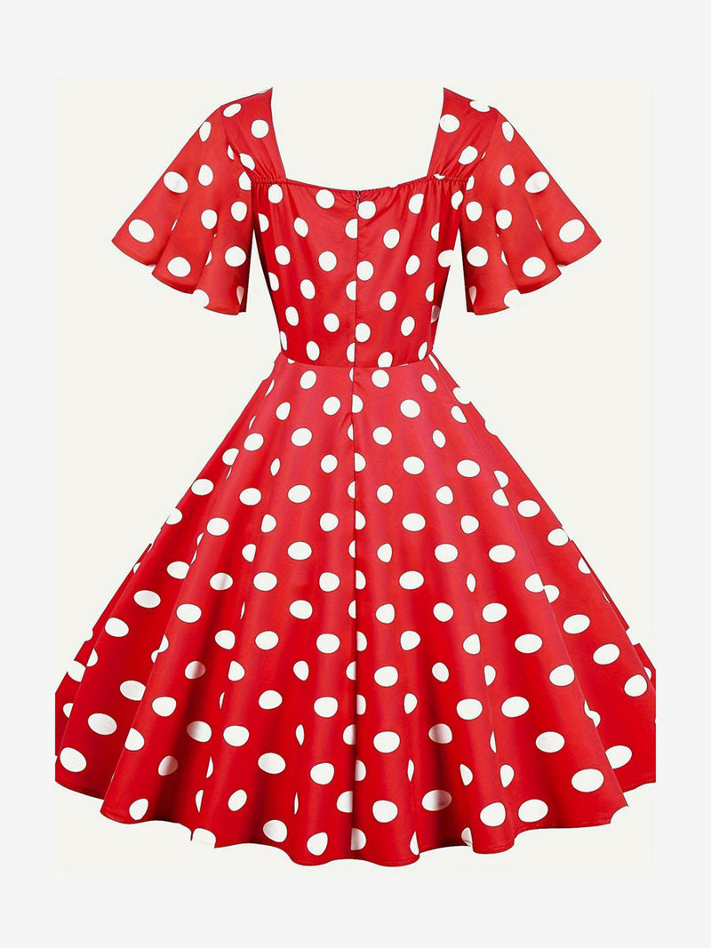 Classic Vintage Dress with a Flattering Fit
