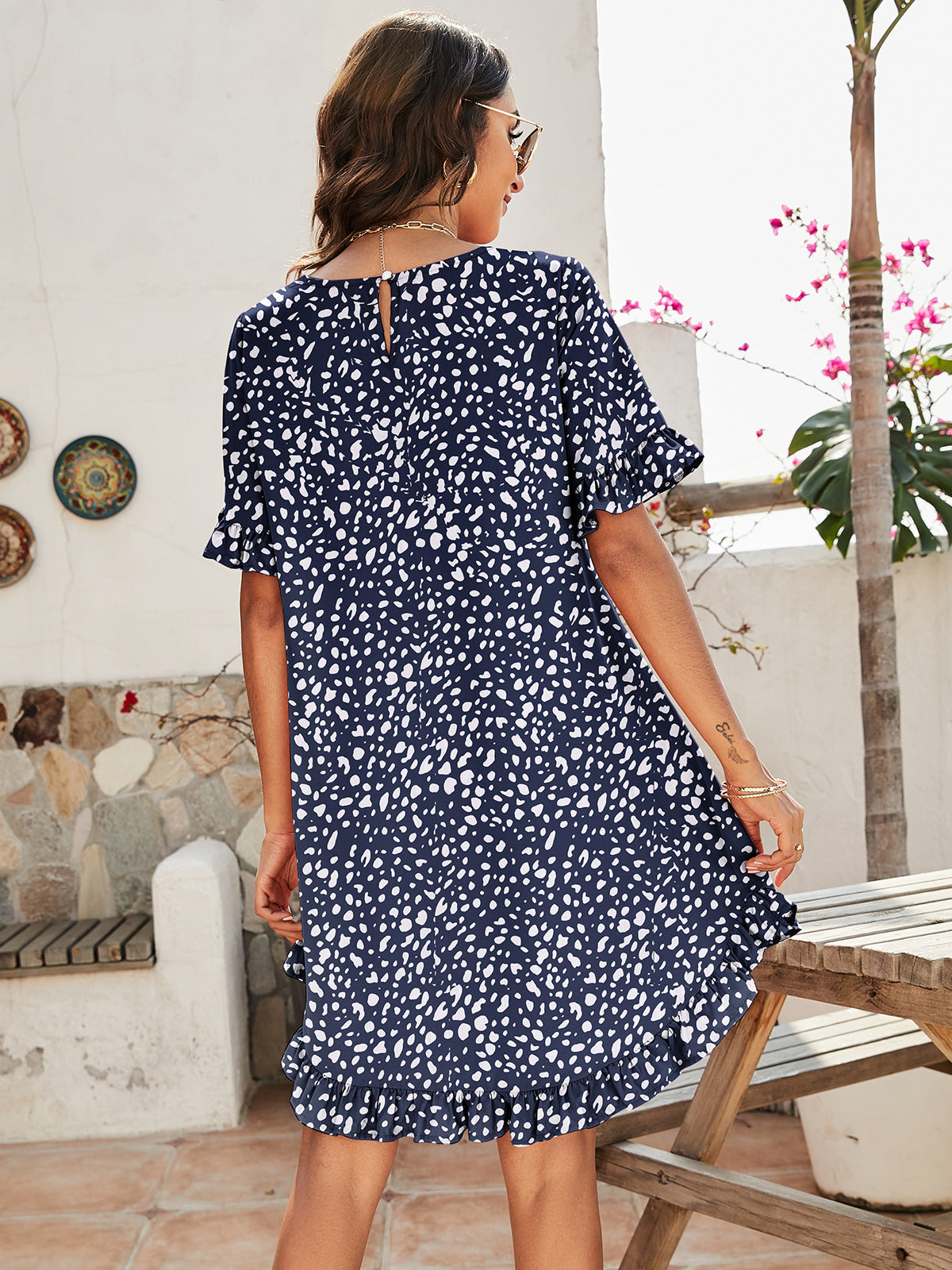 A Vintage Style Dress with Delicate Timeless Details