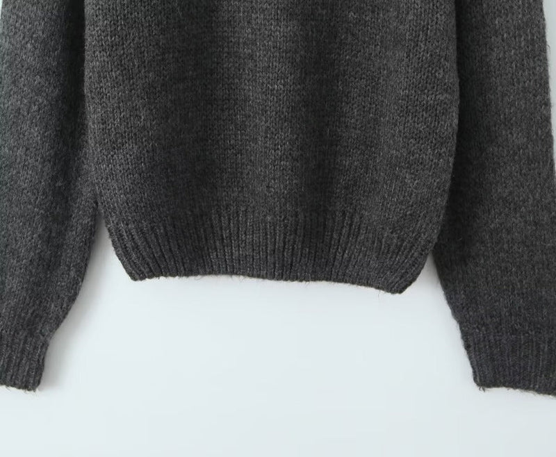 Beautifully Finished Sweater in a Timeless Design