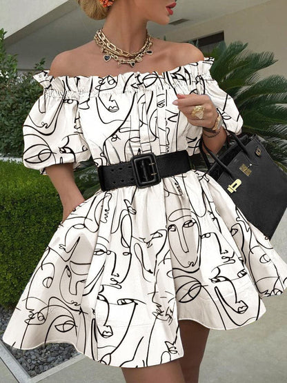 Classic Vintage Dress with a Flattering Fit