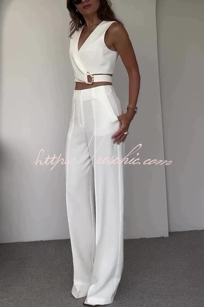 A Vintage Style Pants with Delicate Timeless Details