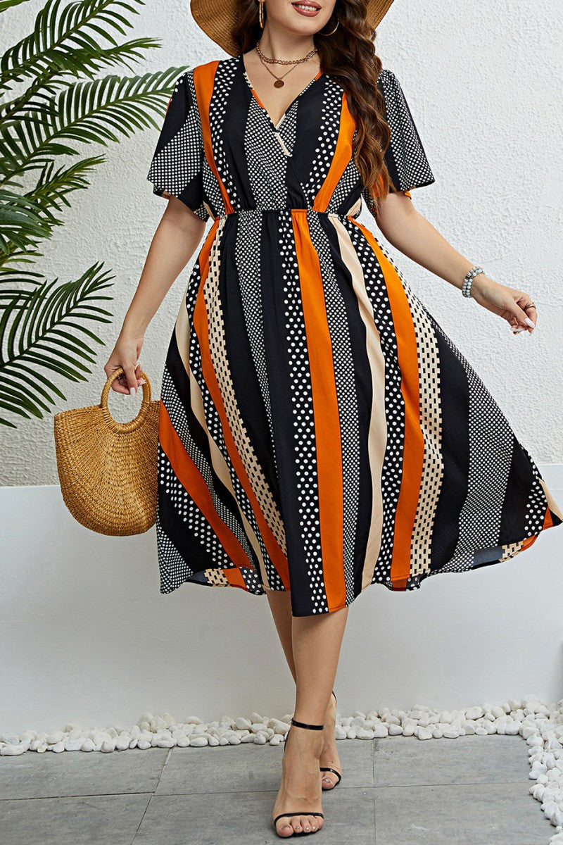 Classic Vintage Dress with a Flattering Fit