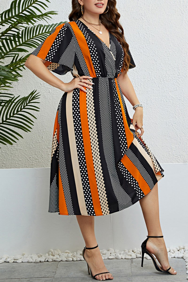 Classic Vintage Dress with a Flattering Fit