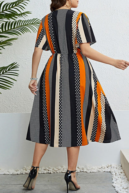 Classic Vintage Dress with a Flattering Fit