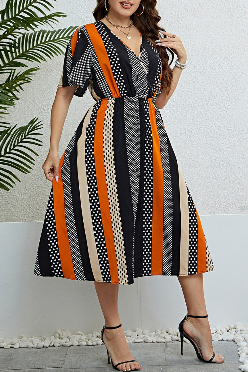 Classic Vintage Dress with a Flattering Fit