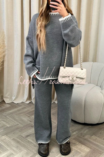 Vintage Inspired Sweater with a Contemporary Edge