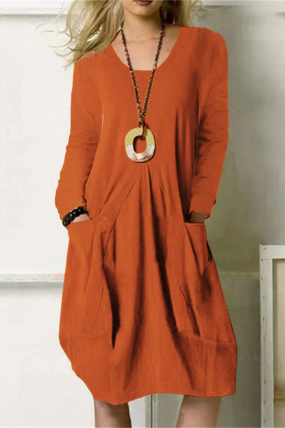Classic Vintage Dress with a Flattering Fit
