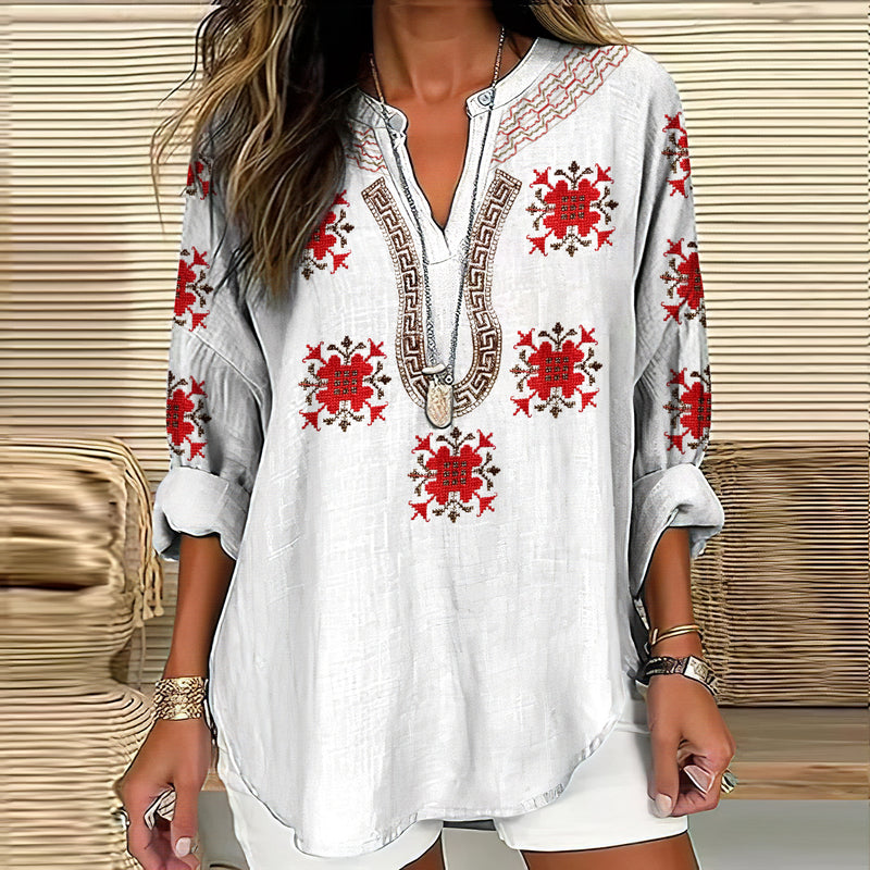 Well Tailored Blouse with a Graceful Silhouette