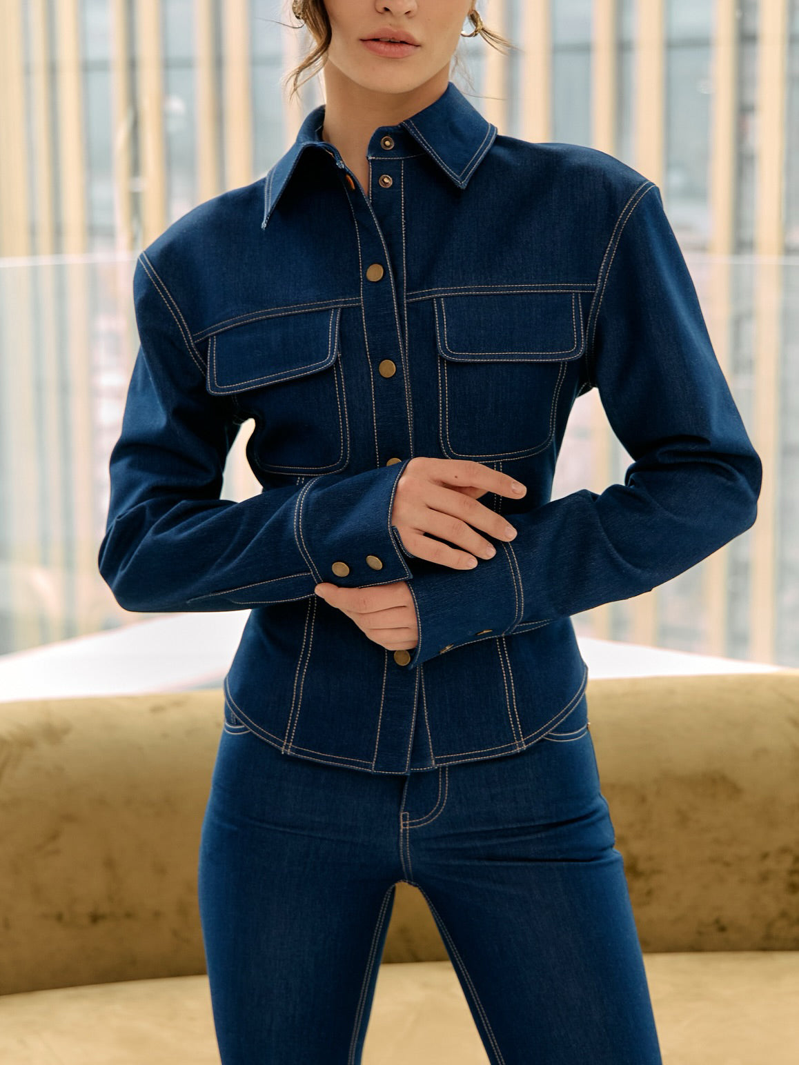 A Vintage Style Jacket with Delicate Timeless Details