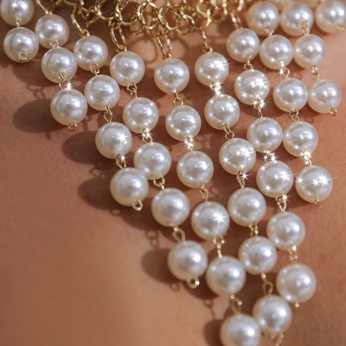 Delicate Artisan Pearl Necklace